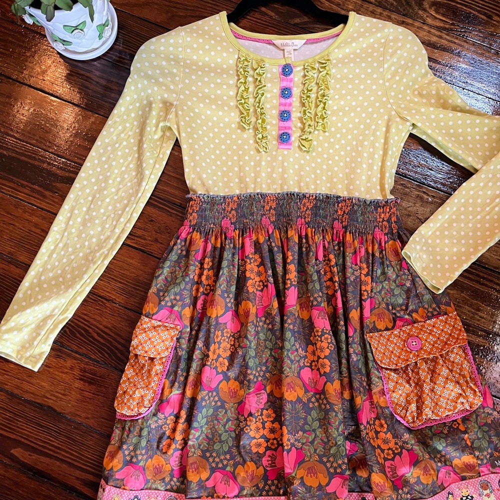 Girls Matilda Jane dress Sz 10 fall pictures